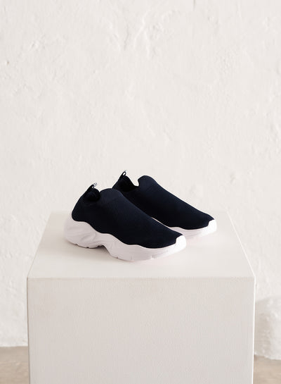 Navy Aim High Sneakers